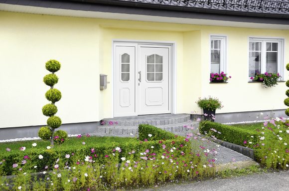 Kunststoff Haustür