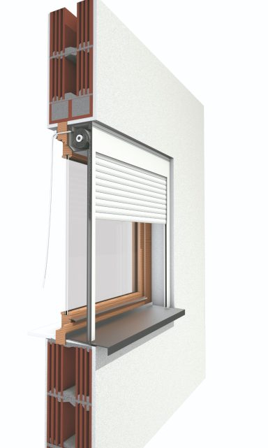 Growe Vorbau Rollladen Einbau Situation Rechtsroller