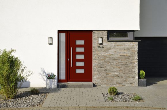 Kunststoff Haustür