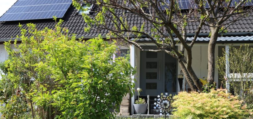 Aluminium Haustür